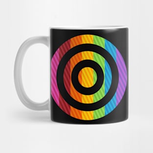 Round Rainbow III Mug